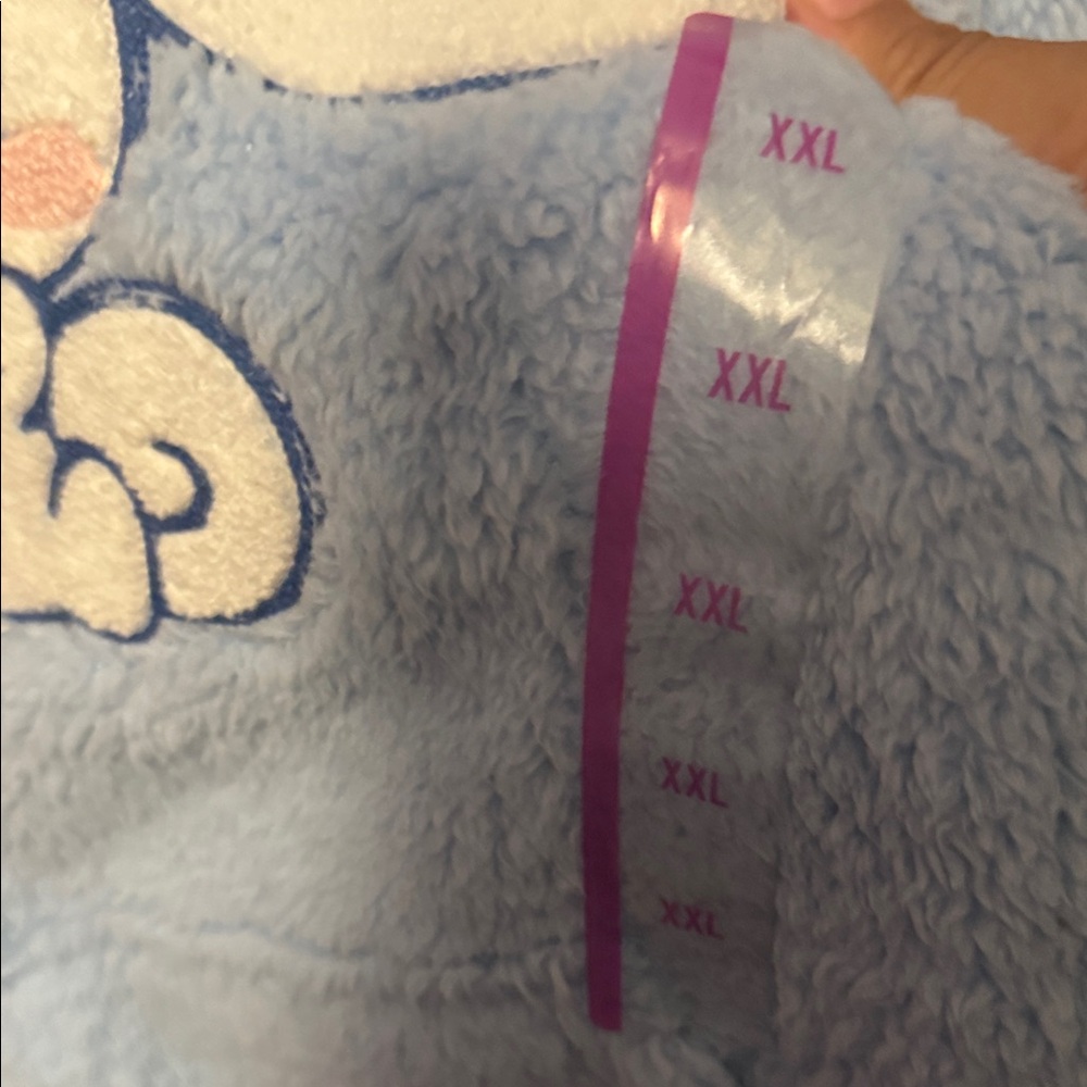Cinnamoroll Fuzzy Hoodie Size XXL! NWT! - Picture 3 of 5